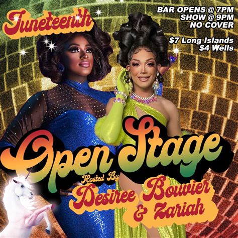 Juneteenth Open Stage!, 207 S College Ave, Bloomington, IN, United ...