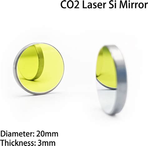 Buy CO2 Laser Cutter Focus Focal Lens CO2 Laser Si Dia 20mm Thickness ...