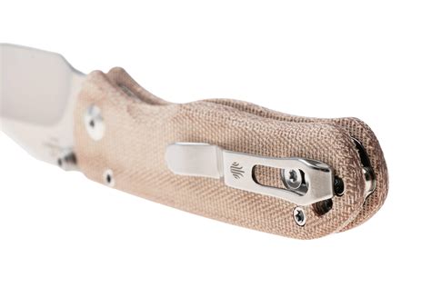 Kizer Vanguard Drop Bear 2, V3619-2CC1 Satin Nitro-V, Brown Micarta ...