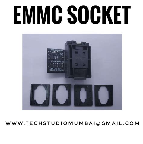 EMMC Adaptor BGA169 & BGA153 Socket – Tech Studio