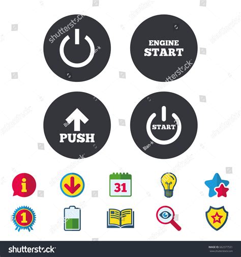 Image result for Engine Start Symbol