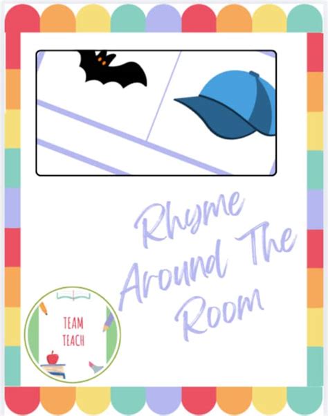 Rhyme Around the Room *UPDATED* by Team Teach Elementary | TPT