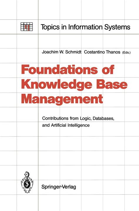 Foundations of Knowledge Base Management: Contributions from Logic ...