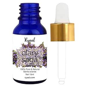 Ryaal Clary Sage Oil - 100% Pure, Natural & Undiluted (15 ML) : Amazon ...