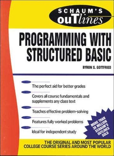 Schaum's Outline of Programming with Structured BASIC (Schaum's ...
