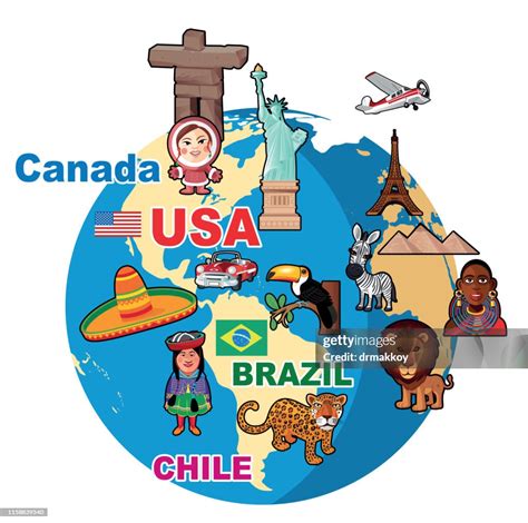 Global Map Cartoon 的图像结果