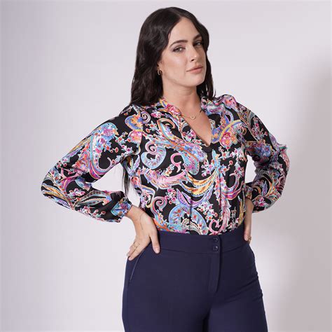 Ripley - BLUSA MUJER MAE ALCOTT NEGRO FMP25C02BL03 VALERIA