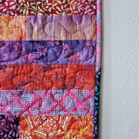 Jelly Roll Quilt - Freemotion by the River