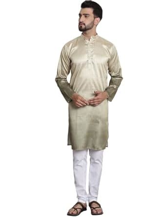 Buy SOJANYA (Since1958:Men's Striped Woven Regular Sequined Jacquard ...