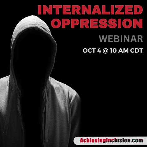 Learn how to recognize and understand internalized oppression | Tracy ...