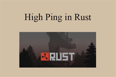 Image result for Ping Issues Rust