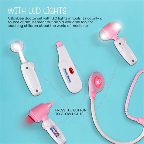 Baybee Doc-in-a-Box 3 in 1 Portable Pretend Play Doctor Set – Baybee India