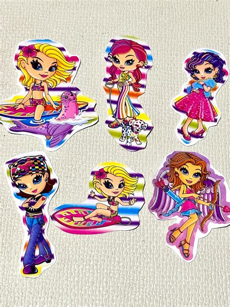 6 Vintage Lisa Frank Stickers Lisa Frank Girls Vintage - Etsy