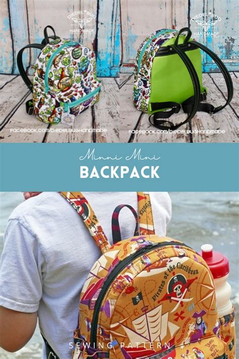 Image result for Mini Backpack Pattern