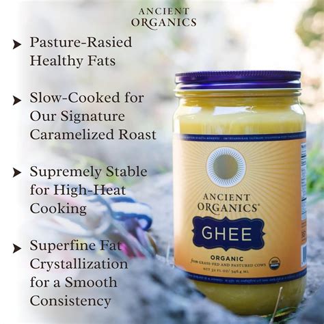 Ancient Organics Ghee - Grass Fed Gluten Free Philippines | Ubuy
