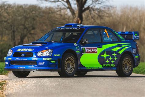 Auction Block: Colin McRae's 2004 Subaru Impreza Prodrive WRC Race Car ...