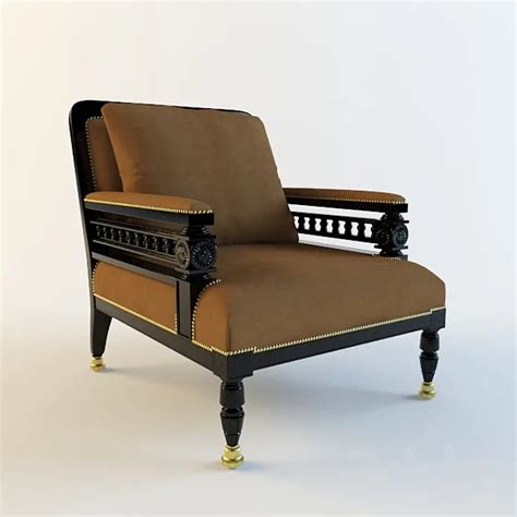Ralph Lauren \/ INDIAN COVE LODGE CLUB CHAIR 3DS Max Model – 3DSky ...