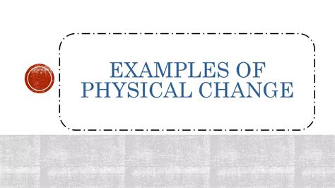 Physical and chemical changes | PPTX