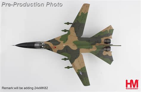 F-111A "Combat Lancer" 66-0022, USAF, Takhli RTAFB, 1968 (w/ 24 x early ...