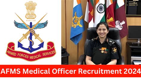 AFMS Medical Officer Recruitment 2024, Last Date to Apply Online for ...