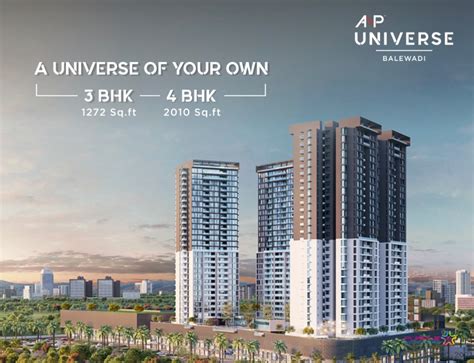 ANP Corp Universe Balewadi Pune Luxury 3BHK 4BHK Apartment Price Floor ...