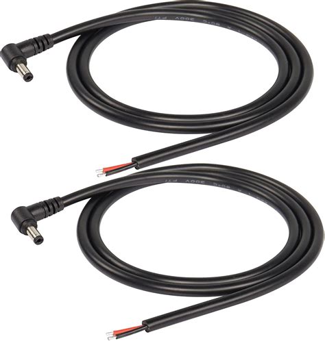 cablecc DC Power 5,5 x 2,1 mm / 2,5 mm Stecker auf 5,5 2,1/2,5 mm ...