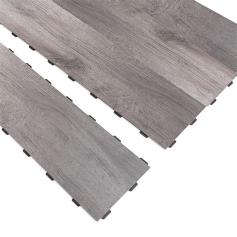 Art3d 36'' x 6'' Interlocking Luxury Vinyl Flooring Tile, Wood Floor ...