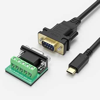OIKWAN USB C to RS485/RS422 Serial Port Converter Adapter Cable with ...