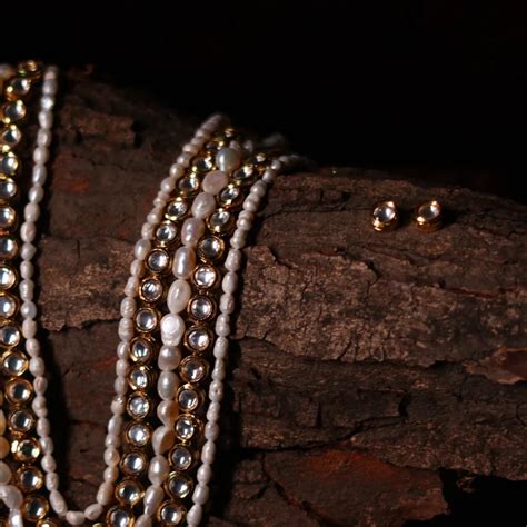 Kundan Long Necklace & Polki Long Necklace for Women