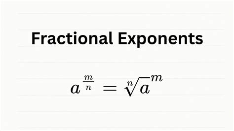 Image result for Fractional Exponents Examples