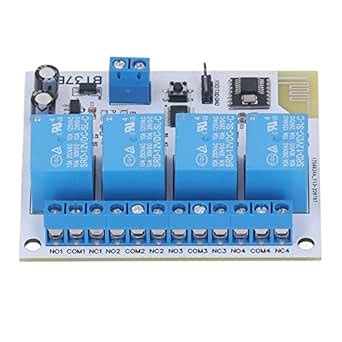 RF Remote Control Relay Board, Short Response Time 2.4G Lightweight ...