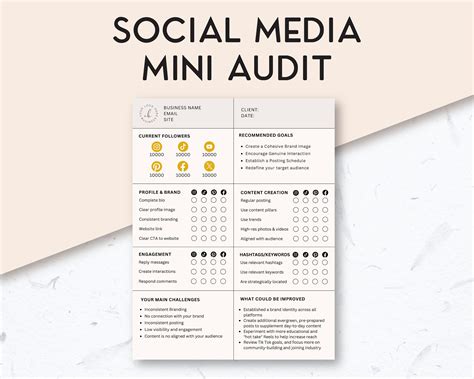 Social Media Mini Audit, Social Analytics Audit, Social Media Manager ...