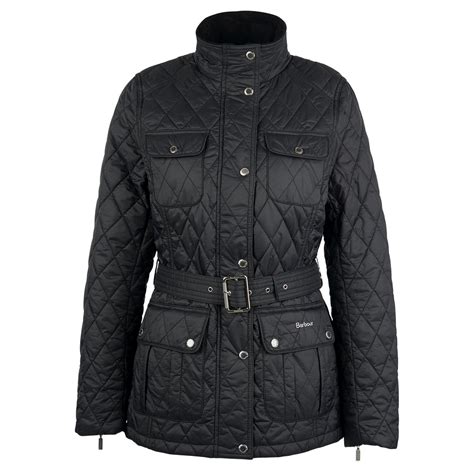 Barbour black quilted jacket online