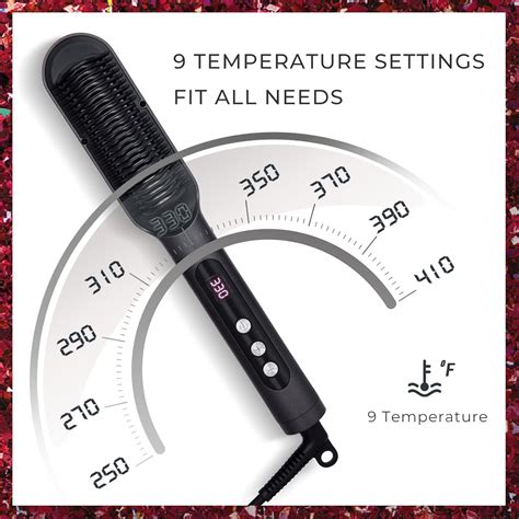 Buy TYMO Ring Plus Ionic Hair Straightener Brush - Hair Straightening ...