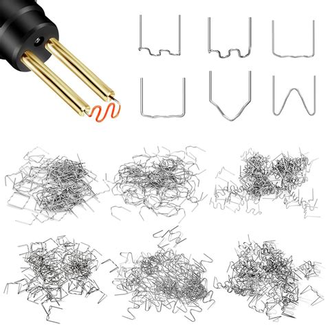 Serplex® 600Pcs Plastic Hot Stapling Welder Staples, Plastic Welding ...