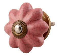 Buy Crackle Ceramic Door Knobs For Drawers in India | Indianshelf
