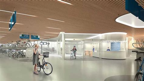 Check Out This Bicycle-Only Underground Parking Lot In Amsterdam