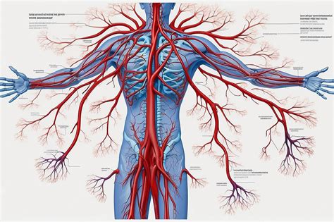 Blood vessels in human body | Premium AI-generated image