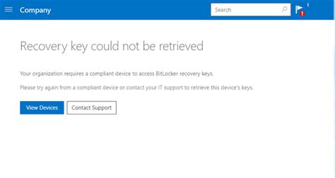 Image result for BitLocker Recovery Key in Intune