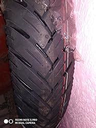 MRF Zapper 100/90-17 55P Tube-Type Bike Tyre, Rear : Amazon.in: Car ...