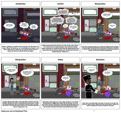 On the Sidewalk Bleeding Storyboard par 039f17e0