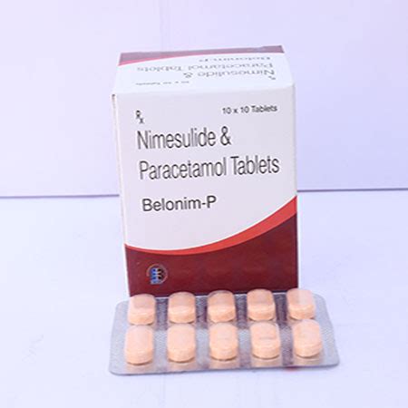 Belonim P - Nimesulide & Paracetamol Tablets - Eviza Biotech Pvt. Ltd