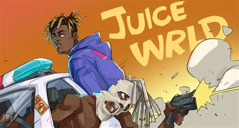 Juice WRLD Vibes: HD Music Art Wallpaper by 佐罗超