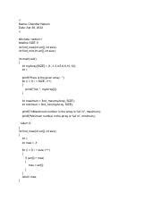 Find Min and Max Number in Array Using Friend Function in C 的图像结果