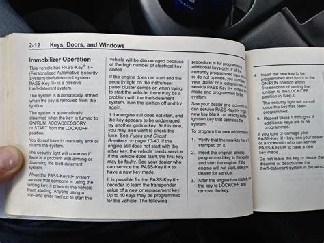 2004 Chevy Key Fob Programming 的图像结果