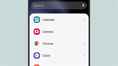 Android Home Screen 的图像结果
