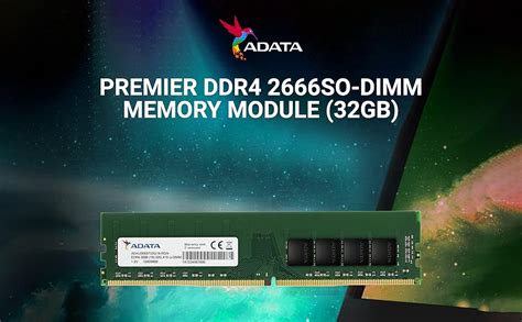 Amazon.in: Buy ADATA 8GB (1 * 8 GB) DDR4 2666 MHz U-DIMM CL 19-19-19 ...