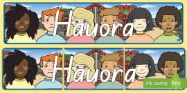 This lovely set of 'Hauora Display Posters' is perfect for your class ...