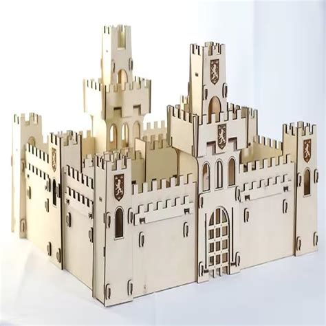 Buy Rajbharti Crafts DIY Dollhouse Kit Miniature Castle Ancient Capital ...