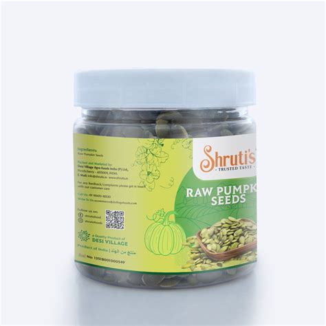 Buy Raw Pumpkin Seeds from Shrutis, Pondicherry Online | Foodwalas